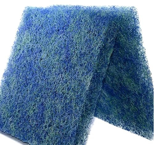 Wuyangcun Tapis Filtre pour Bassin - Tampon de Grade Premium pour Bassin à Koi, Éponge Biochimique 50x25x4cm/1.6x10x20in