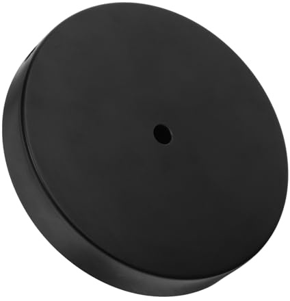 Healeved Base per Lampada da Pavimento Rotonda in Ferro Zavorrata per Lampada da Terra da Tavolo Uso in Salotto e Camera