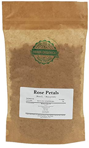 Herba Organica Pétales de Rose Tisane - Rosa L - Rose Petals Tea (100g)