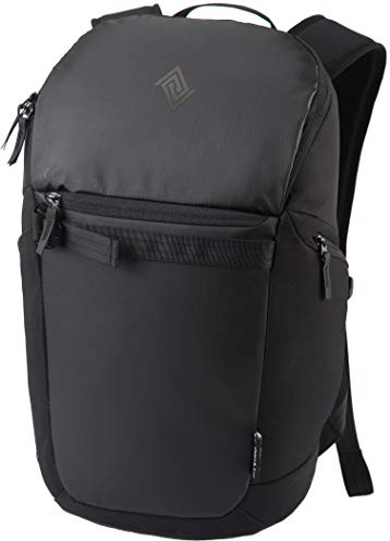 Nitro Nikuro, Daypack, Alltagsrucksack, Schulrucksack, Sportrucksack, Laptopfach, 26 L, Tough Black