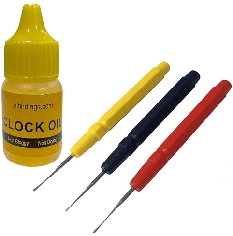 Jewellers Tools Pegasus - Aceite para Reloj y Soporte de 3 Pines (10 ml)