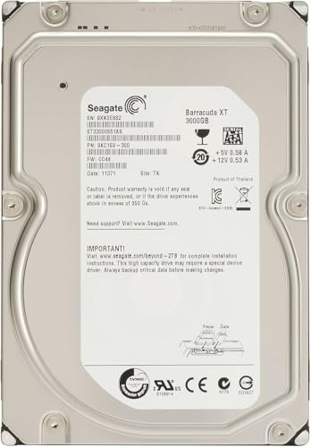 Seagate Barracuda ST33000651AS XT 7200RPM 3 TB, 8,9 cm (3,5 tum) SATA hårddisk (SATA, 6GB/s, 64 MB cache) (renoverad)