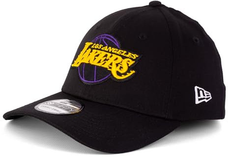 New Era Cap Herren Basecap Limited Edition NFL NBA MLB Mütze 39THIRTY (Los Angeles Lakers Black V2, M-L)