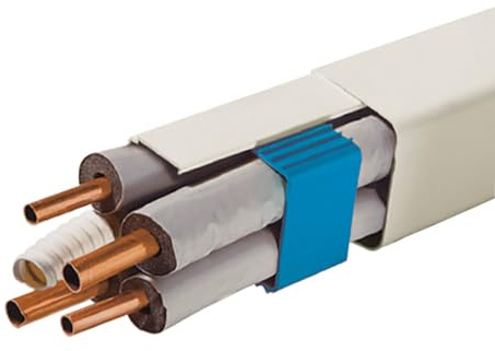 AXELAIR Goulotte Film Couleur Blanche - 2m 90x65 - Climatisation