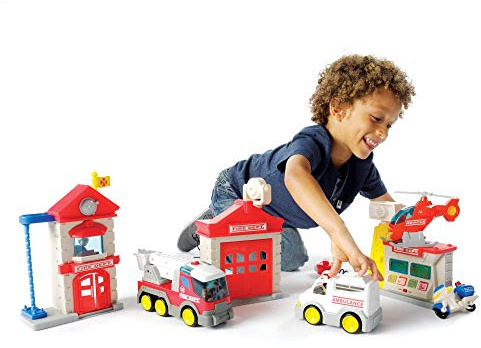 Fat Brain Toys Fire Station Playset