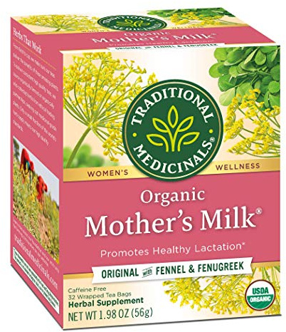 Traditional Medicinals Organic Mother's Milk - Bustina di tè da donna, 32 pezzi