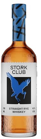 STORK CLUB Straight Rye Whiskey (1 x 0,7 l) - Deutscher Roggen-Whiskey mit 45% vol.