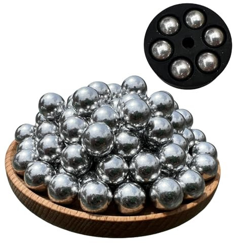 100 Stück 0.50 Zoll Kugel aus Massivem Aluminium ，2,6 Gramm, 10.8mm，Industrielle Kugel aus Aluminium
