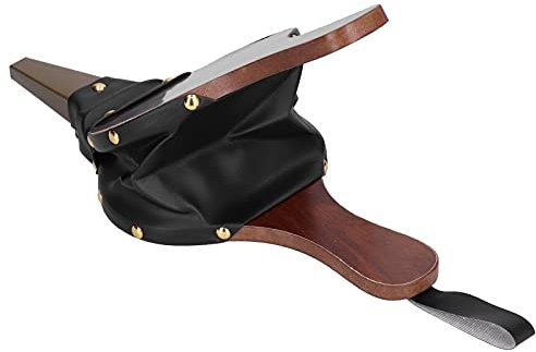 Fuelle de Chimenea Soplador de Aire de Madera Portátil para Herramientas de Fuego de Barbacoa, Fuelle de Mano Resistente Al Calor para Chimenea, Camping y Picnic