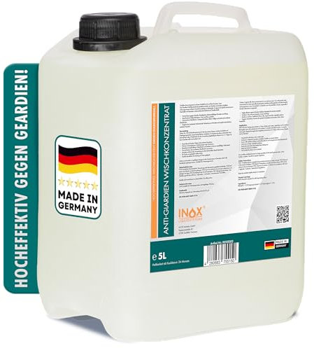 INOX Hocheffektives Giardien Desinfektionsmittel 5L I Anti-Giardien Wischkonzentrat für alle Oberflächen I Wirksames Desinfektionsmittel für Giardien für den Haushalt