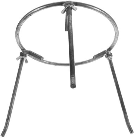 GALPADA Portable Outdoor Camping Cooking Stand Tripod with Strong Stability and Detachable Carbon Steel Structure for Campfire Cooking, for Hiking and Picnic