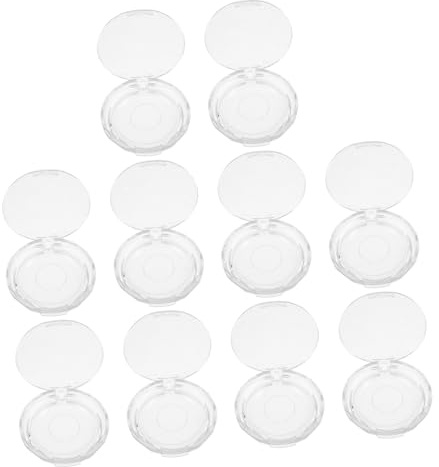 Healvian 10 St Fransfackorganisator Franshållare Fodral Franshållarbrickor Förvaring Ögonfransförvaring Ögonfransfodral Hållare Lösögonfransar Fack Ögonfransförvaringsfodral Transparent