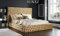 jvmoebel Design Polster Doppelbett Betten Chesterfield Luxus Klassiker Bett Samt Velvet