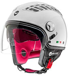 Helm HELMO Milano Demi Jet -Turbine- Jethelm (S, Pearl White)