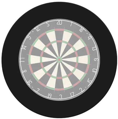 Designa Darts Dartboard Surround | Heavy Duty Design Collection | Black