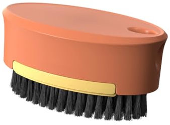 DONGKER Vegetable Brush Scrubber,Hanging Fruit Brush with Soft & Hard Bristle & Comfortable Cover for Washing Fruit Carrots Vegetables Potatoes Mushrooms Kitchen