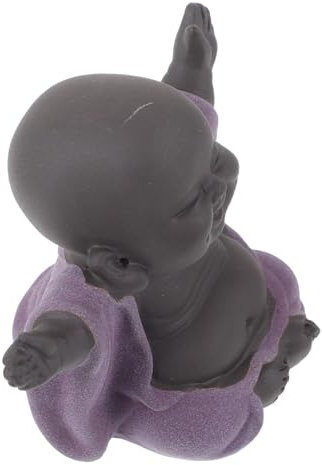 MAGICLULU Sands Buddha-Figur Tee-Haustier Für Schreibtisch Exquisites Kunsthandwerk-dekor Chinesische Buddha-Statue Schreibtisch-dekor Mit Hoher Stabilität