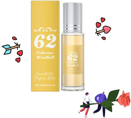 Brasilianisches Parfum,Brazil Charm Parfüm, Brasilianisches Roll-On Parfümöl,Brazilian Parfum, Mini Parfüm Set, Lang Anhaltender, Tragbar, Müheloser Ganztägiger Charme (62)