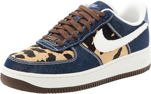 NIKE IB3674-400 AIR Force 1 '07 Femme Obsidian/SAIL-Baroque Brown EU 38