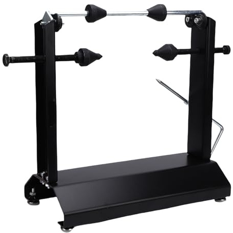 ACOGEDO Cavalletto per Equilibratura Ruote per Moto, Equilibratrice per Ruote in Acciaio Resistente con Cuscinetti Ad Alta Precisione, Compatibile con Pneumatici per Bici Sportive