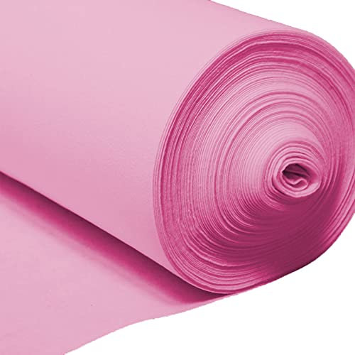 Hochzeits-Gang-Teppich Rosa Läufer-Teppich-Rolle Braut rutschfester Laufsteg-Teppich-Matte 2 mm dicker verschleißfester Messe-Teppich für Strand-Hochzeits-Dekorationen, Polyester ( Size : 1.2x10m )
