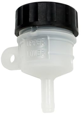 JNNJ Copa Del Depósito De La Motocicleta, Depósito De Freno, Depósito De Plástico Para Motocicleta, Depósito De Botella De Líquido Para Depósito De Motocicleta, Taza De Aceite De Motocicleta