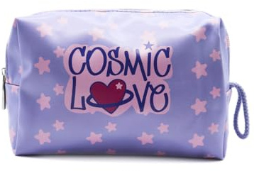 PONETTE - Trousse de toilette pour enfant, sac de voyage, sac pour ranger produits soins personnels, marque espagnole, Violet, Rose, Étui à cosmétiques pour enfant