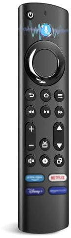Voice Remote Control Replacement,Fit For Smart TVs (Lite & Gen 2 & Gen 3 & 4K), Applicable to Smart TVs Cube Gen 2 & Gen 3,Suitable for Smart TV 4K &Lite