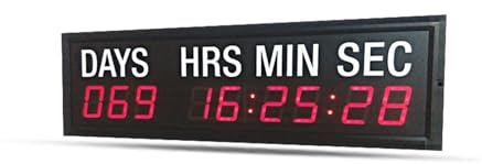 Minuterie électronique unilatérale 10W, horloge for Match de basket-ball, escalade, Marathon, rappel d'heure, minute et seconde Modes multiples