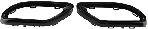 Reemplazo De Embellecedores De Cubierta De Punta De Escape Negro Brillante, Para Mercedes‑Benz A B C E GLC CLS‑Class W177 W247 W205 W213 X253 C257