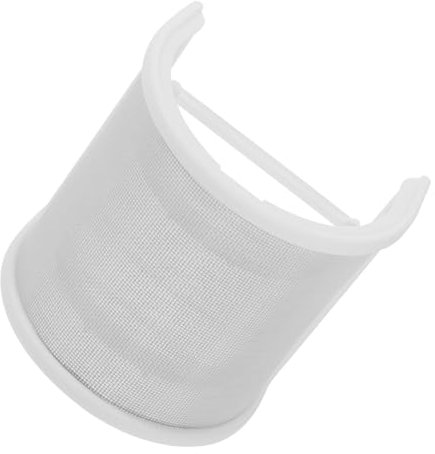 jojofuny U Shaped Microphone Pop Filter - Metal Windscreen Cover for Clear Sound Recording Suitable for Live Broadcast and Speech Recognition 8Cm X 8Cm X 6.5Cm