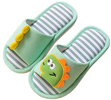 OBiQuzz Ciabatte da bagno per bambini, estive – doccia, piatti, antiscivolo, per bambini, con punta aperta, casual, leggere, c, 34