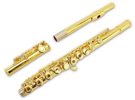 tvärflöjt instrument Flöjt 16 hål öppet hål instrument nybörjare professionell tvärflöjt