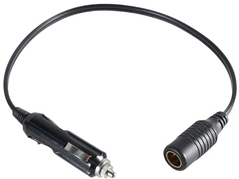 SHYYOULQE 50cm Auto Socket To DIN Charging Cable Male To Female Power Supply Cord For Motorcycles LED Light DIN Socket Converter Cord