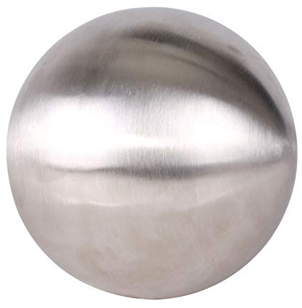 Spetebo Deko Kugel Edelstahl matt gebürstet - 30 cm