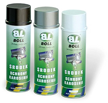 Boll 001006 - Spray protettivo per carrozzeria, protezione sottoscocca, 500 ml, colore: Nero