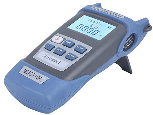 Reliable Light Source Meter, Stable Portable Cable Tester, Fiber Light Attenuation Test Optical Power Test Light Source Test for Cable Test