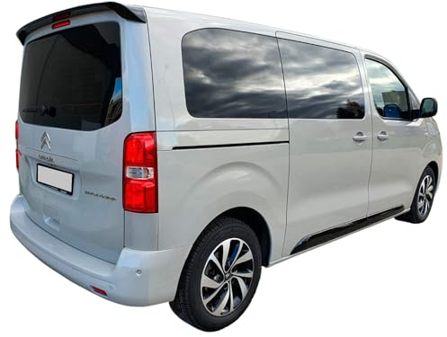 Spoiler da tetto compatibile con Citroën Jumpy/Dispatch/Spacetourer e Peugeot Expert III/Traveller & Toyota Proace 2016- e Opel Vivaro C/Zafira Life 2019- (modelli con portellone posteriore) (PU)