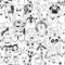 FunStick Papier Peint Noir et Blanc Enfant Papier Peint Autocollant Mural Salle de Bain Rouleau Adhesif Decoratif Motif Noir et Blanc Papier Peint Animaux Chambre Enfant Vinyle Adhesif Motif 44.5CMx3M