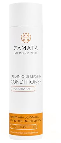 ZAMATA Leave‑In Conditioner für Afro Haar & Locken – Ohne Ausspülen– 250 ml