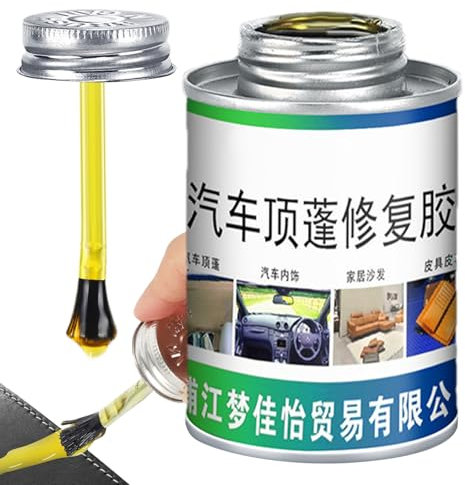 Pegamento Para Techo De Coche, Pegamento De Reparación De Revestimiento De Techo De Coche, Glue De Reparación De Interior Automotriz Para Tapicería, 100ml