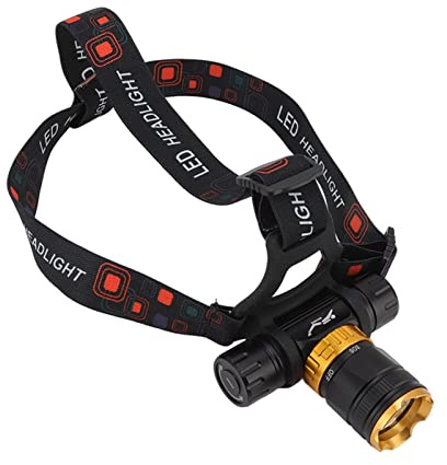 Asixxsix Lampe de Poche de Plongée 5000 LM, Lampe de Plongée étanche Ipx8, 5 Modes d'éclairage, Rechargeable, Frontale de à Rotation de 180 Degrés pour le Camping
