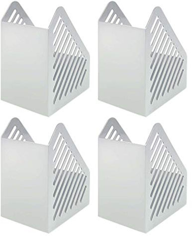 Helit H6361082-4 - Portariviste DN A5 the tower gate, 4 pezzi, colore: Grigio chiaro