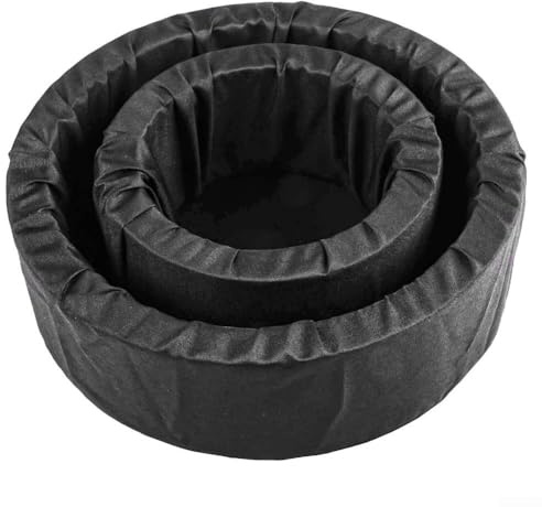 Paniers flottants ronds pour étang pour plantes aquatiques et abris pour poissons, jardin aquatique flottant pour étang, plantes et îles fleuries (M)