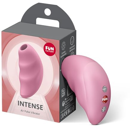 Fun Factory Intense | vibratore ad onde di pressione per donne | stimolazione del clitoride senza contatto | 11 programmi a onde di pressione | impermeabile IPX7 | USB-C