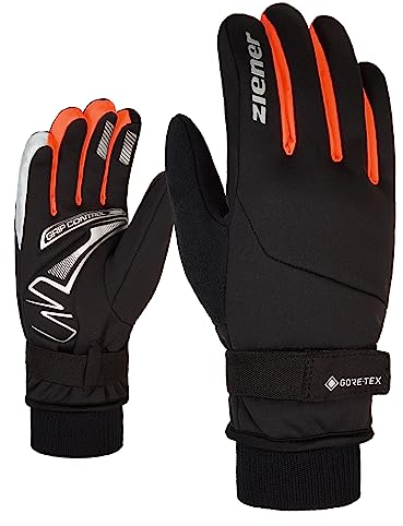 Ziener Erwachsene SMU 18-Bike 199 GTX(R) Glove Fahrrad, Poison orange, 10 (XL)