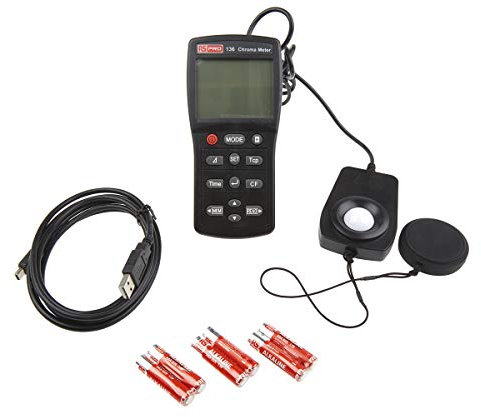 RS PRO Luxmeter mit Silizium-Fotozelle, bis 99990 lx, ±0.02% (XY/800 lx Standard Illuminant), ±0.02 (XY/800 lx% @