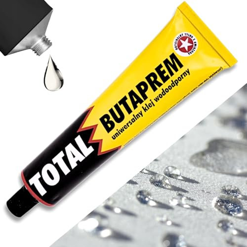 Butapren Butaprem Universal Glue - Strong & Flexible for DIY, Shoe Repair, Craft, Rubber, Leather - Waterproof Contact Adhesive 35 g for PVC, Foam, Wood, Construction, Cork, Felt, ABS - Quick Bond