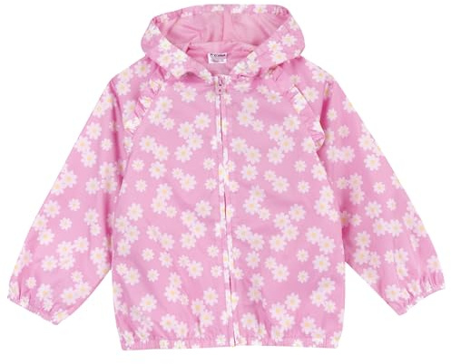 Prénatal Bambine e ragazze Giacca a Vento Impermeabile con Cappuccio e Comoda Chiusura a Zip SS26