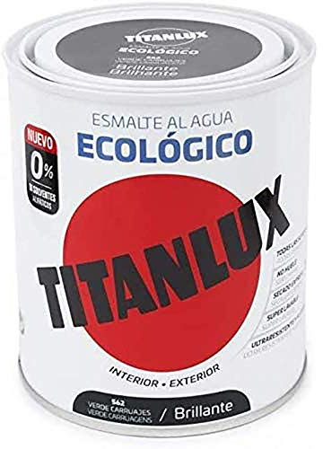 TITANLUX 01T056234 Esmalte, Verde Caruajes, 750 ml